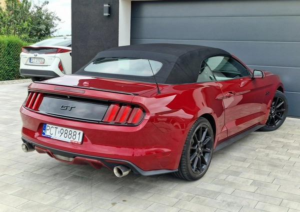 Ford Mustang cena 147900 przebieg: 94500, rok produkcji 2016 z Siemiatycze małe 211